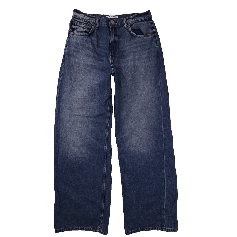 Reformation Palmer Lived-In Baggy Jeans Women's 28 Blue High Rise Medium Wash - Picture 1 of 11